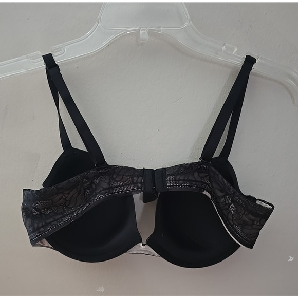 Maidenform Comfort Devotion Black Ultimate No Show Underwire T-Shirt Bra Sz 36A - Picture 3 of 5